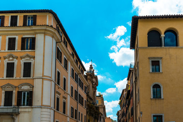 old houses at rome near vatican