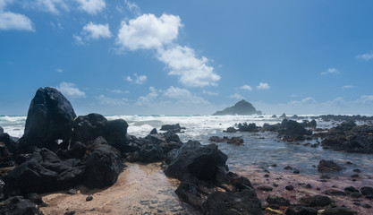 Koki Beach near Hana on Hawaiian island of Maui