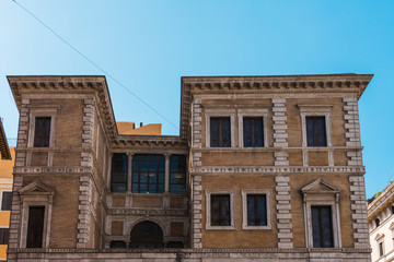 Fototapeta na wymiar historical building at rome, italy