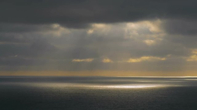 Ocean Sunlight Rays Speed Up