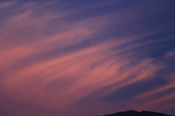 夕焼け雲