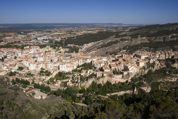 Fototapeta na wymiar Ciudades medievales de España, Cuenca en la comunidad de Castilla la mancha