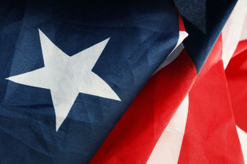 USA Flagge Stern Detail Hintergrund