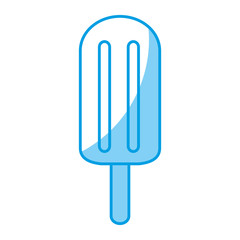 ice cream bar icon over white background vector illustration