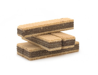 Wafers with chocolate