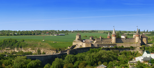 Fototapeta na wymiar Kamyanets Podilsky Castle