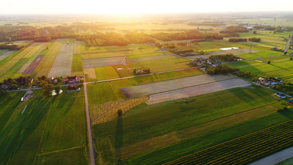 Aerial landscape