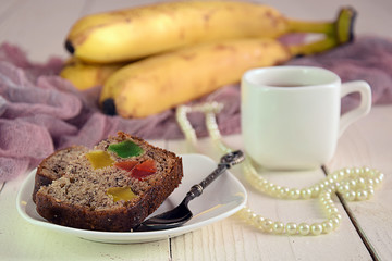 Banana cupcake