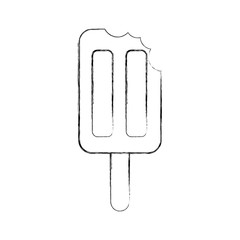Popsicle ice isolated icon vector illustration design