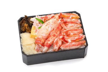 ズワイガニ弁当