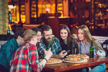 Use Mobile Phone Selfie Photo Group Friends