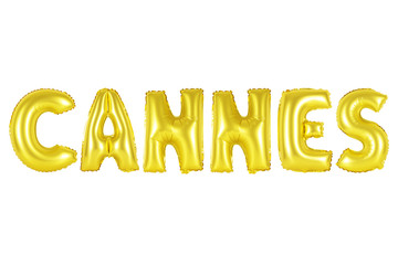 cannes, gold color