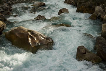 The Autumn at Yading Nature Reserve in Daocheng County ,China