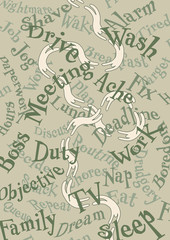 Falling through the day