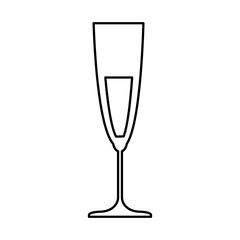 cocktail drink icon over white background vector illustration
