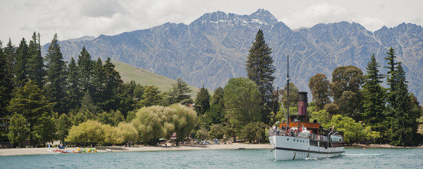 TSS Earnslaw Steamship, Lake Wakatipu, Queenstown, New Zealand