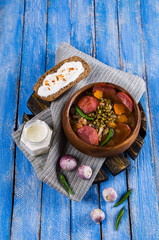 Soup with beans