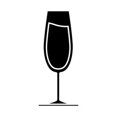 cocktail drink icon over white background vector illustration