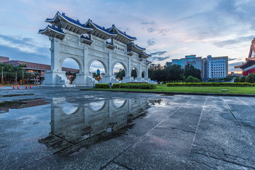 Chiang Kai Shek Memorial Hall, CKS (Chiang Kai Shek), Taipei, Taiwan.
