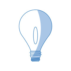 bulb light business idea creative power vector illustration