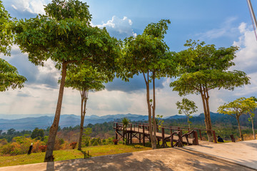 Fototapeta premium Nean Sawan viewpoint Kanchanaburi.