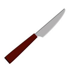 knife icon over white background vector illustration