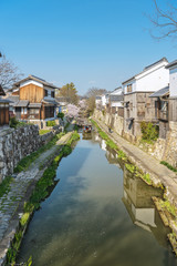 近江八幡　八幡堀の風景