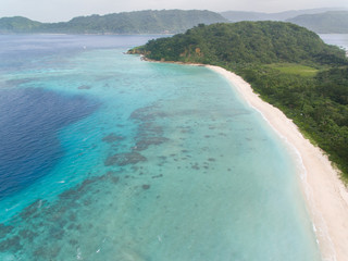 Beach of Okinawa by DRONE