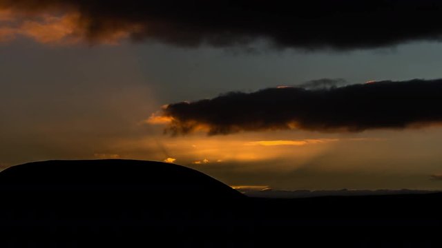 timelapse sunrise of bifrost iceland