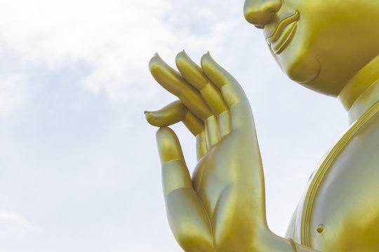 The Buddha Hand Statue