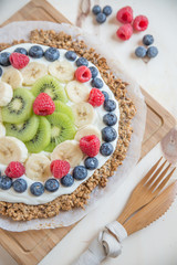 Gesunde Frühstückspizza 