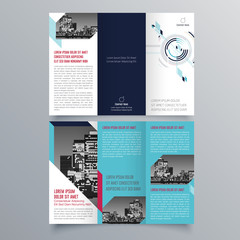 Brochure design, brochure template, creative tri-fold, trend brochure