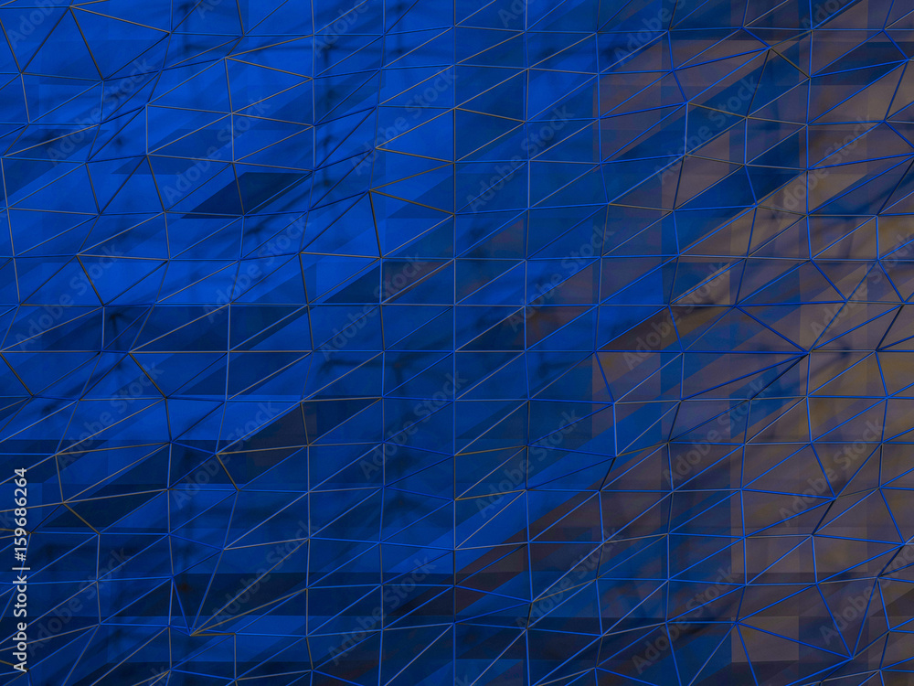 Poster cube abstract background. 3d rendering