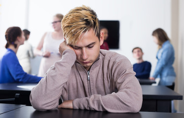 New student feeling shy