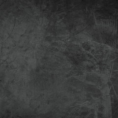 Grunge black background - textured wall with space. Dark Distress texture