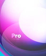 Shiny wave, glass futuristic hi-tech design. Vector abstract background