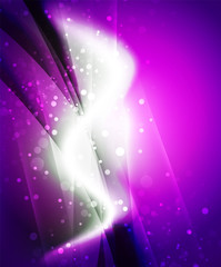 Shiny wave, magicabstract background