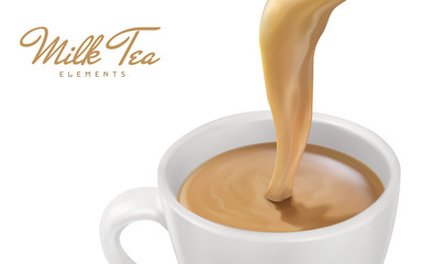 milk tea elements