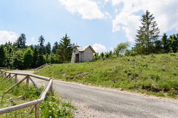 Wild west movie set ,North of Fuzine , Croatia