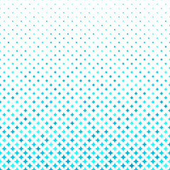 Cyan abstract curved star pattern background