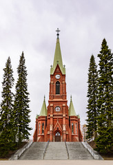 Mikkeli cathedral view, Eastern Finland