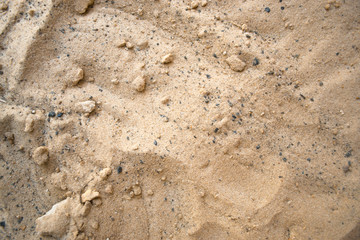 Fototapeta na wymiar Sand on a summer sunny beach concept.