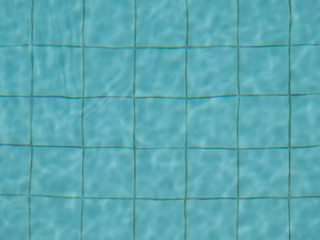 Wave on the pool