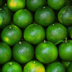 A lot of fresh limes