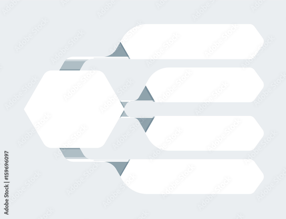 Poster infographic diagram template design simple design. include icon design. vector illustration.
