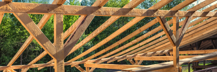 Timber-Frame Roof Structure