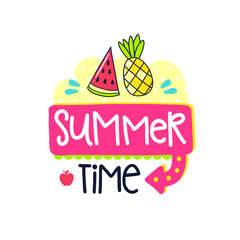 Vector poster with phrase