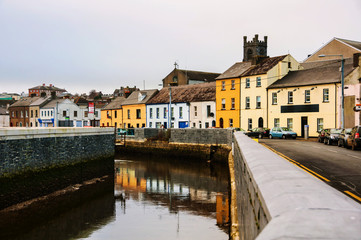 Fototapeta na wymiar Cityscape during the day in Waterford, Ireland