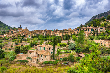 Naklejka premium Mallorca, Spain Village