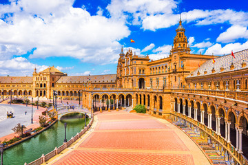 Plaza de Espana, Seville, Spain © SeanPavonePhoto